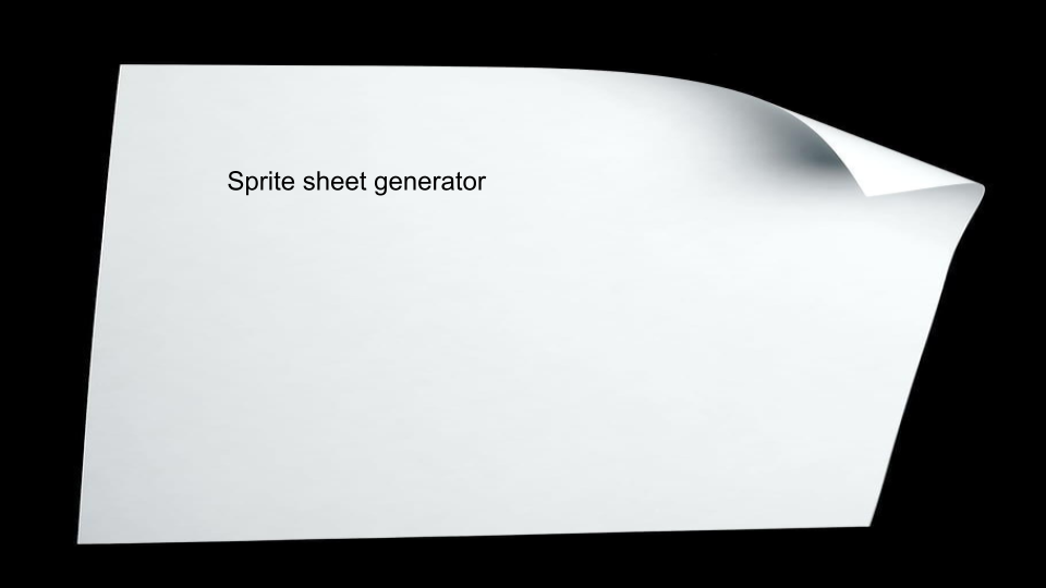 SpriteSheet Generator